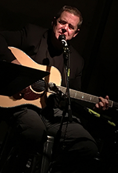 Atlanta-based songwriter/musician George Bradford. Photography by Jenna Teter. Image